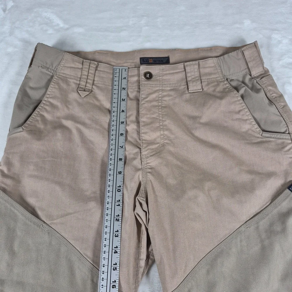 5.11‎ Tactical Stonecutter Pants Men's 38x30 Beige Field Canvas Stretch Workwear